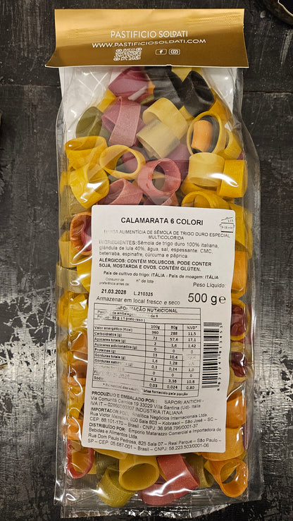 Calamarat 6 Colori Pasta