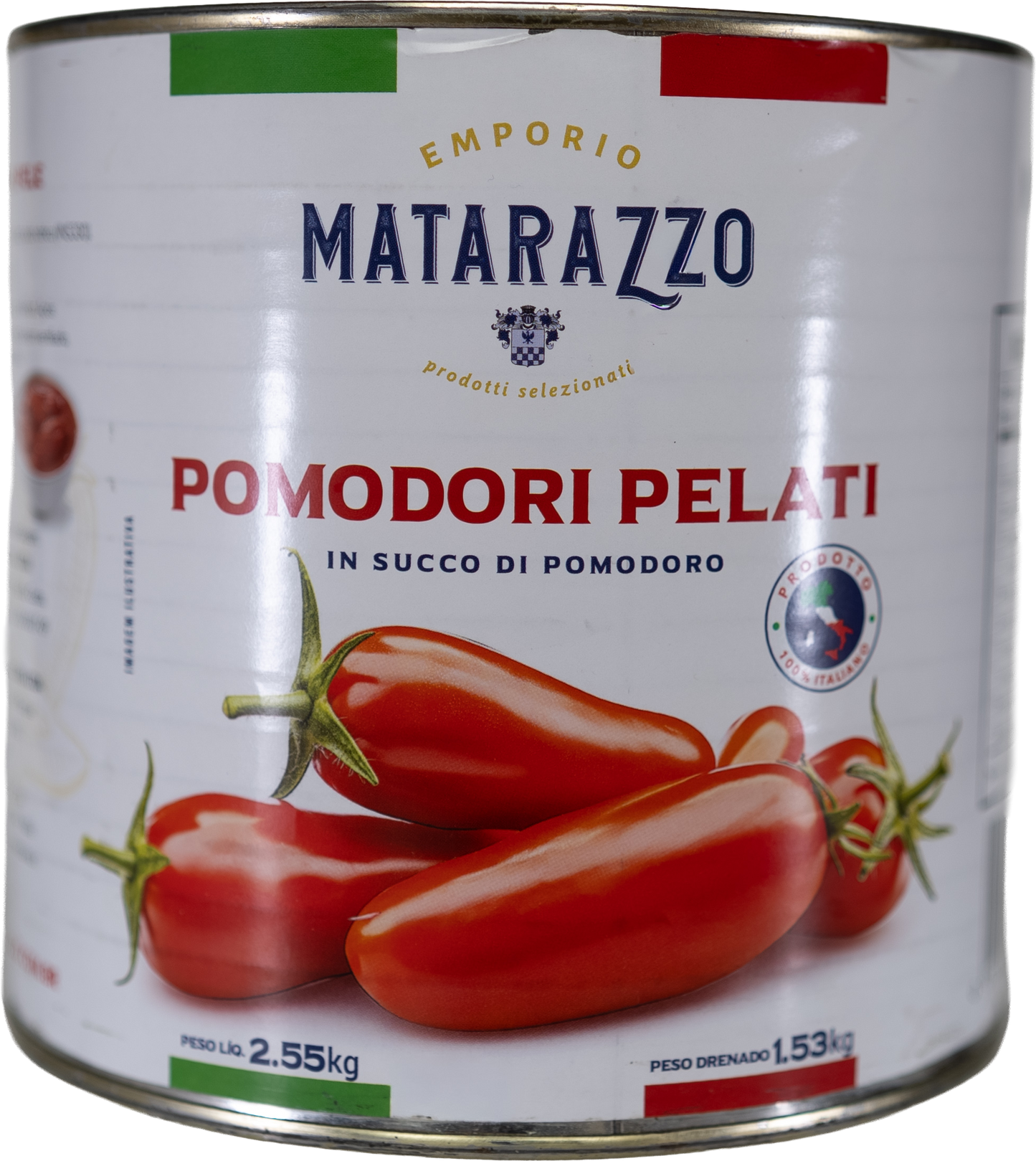 Molho de tomate Pelati lata 2.55kg